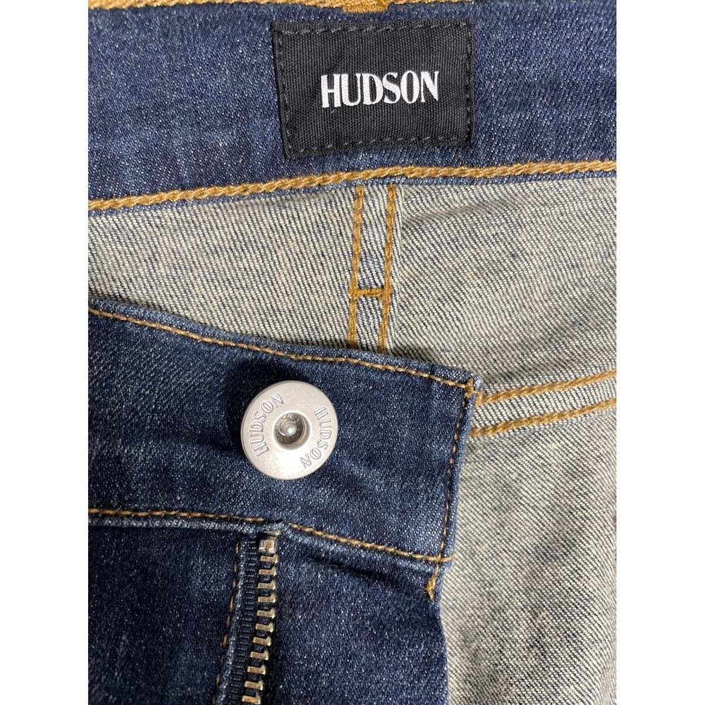 Hudson Blake Hatch Jeans Mens Size 36 Dark Wash Denim Casual Everyday - Picture 6 of 10